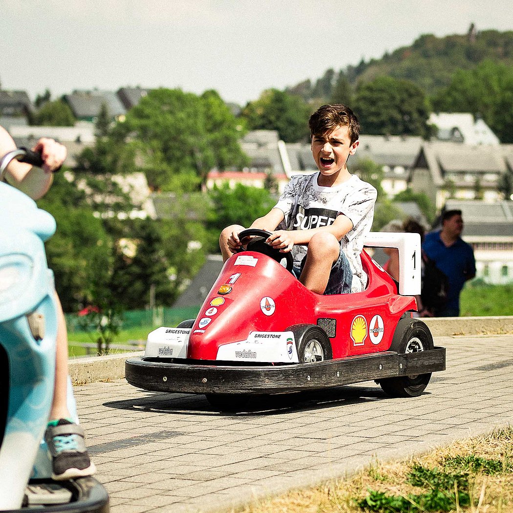 Mini-Karts Autoscooter Inselsberg Funpark Freizeitpark Thüringe