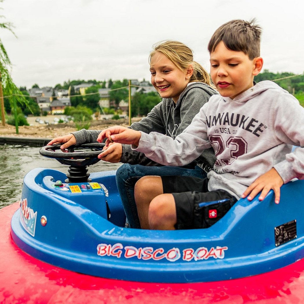 Bumber-Boote Wasserboot Inselsberg Funpark Freizeitpark Thüring