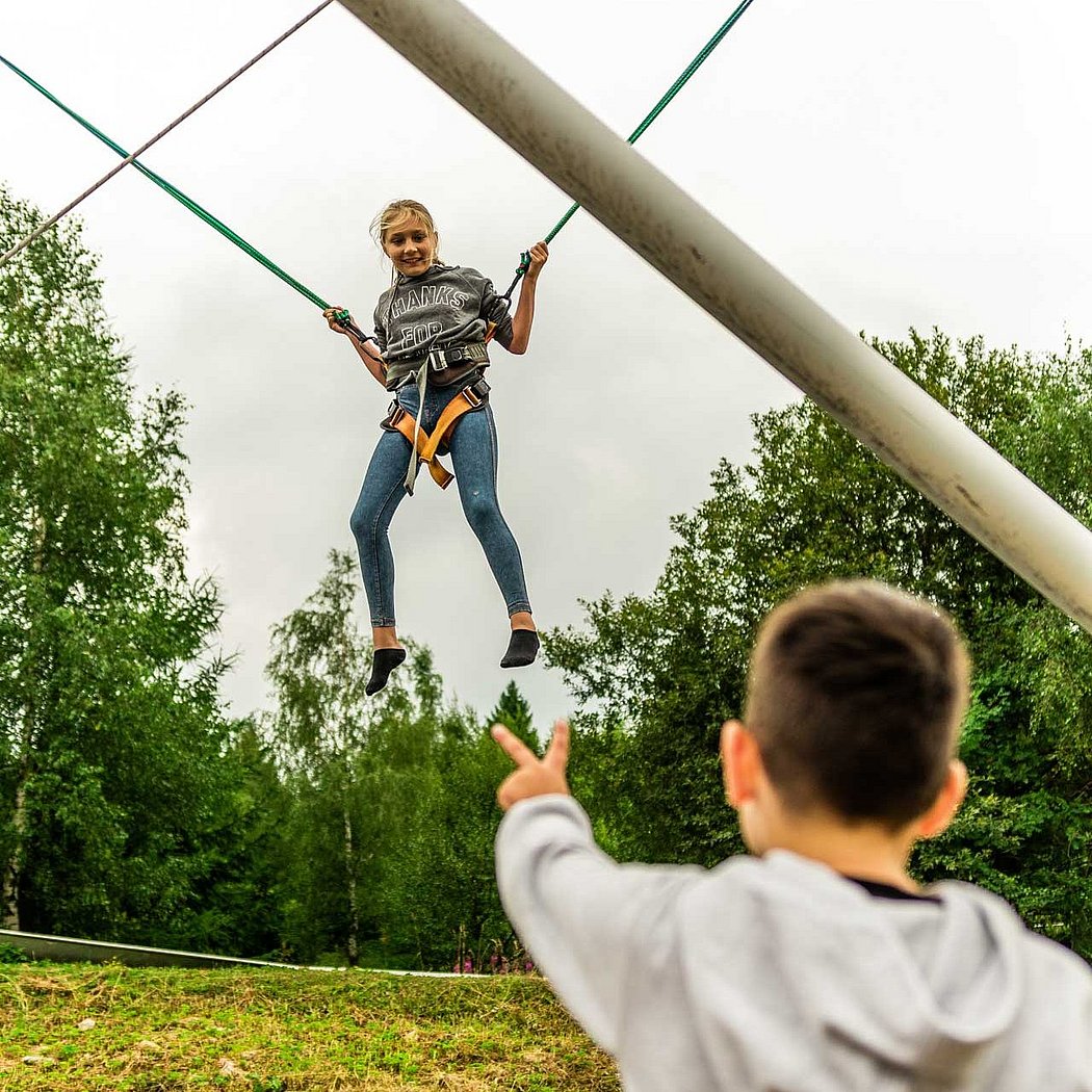 Bungee-Trampolin Freizeitpark Inselsberg Funpark Freizeitpark Th